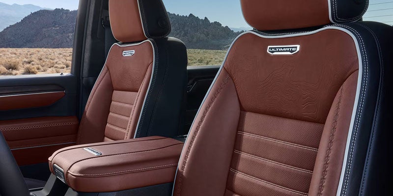 2026 GMC Sierra HD Interior Seat Details Riverhead, NY