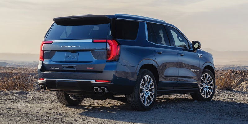 2026 GMC Yukon Back Exterior Showing Trim Riverhead, NY