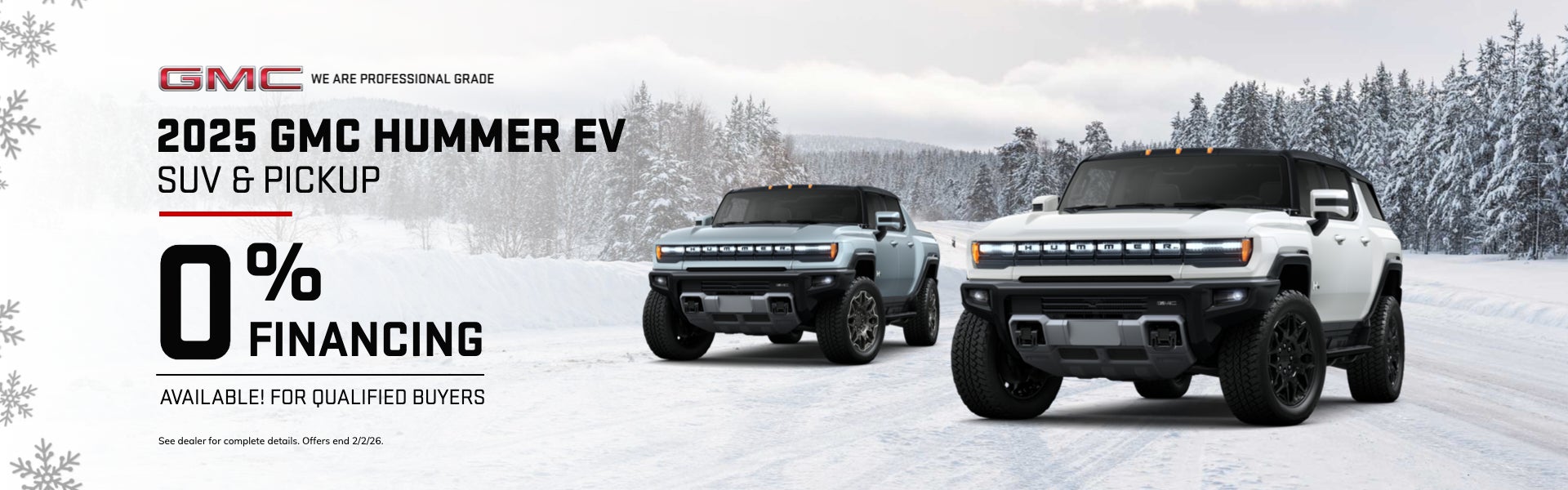 2025 GMC Hummer EV & Pickup