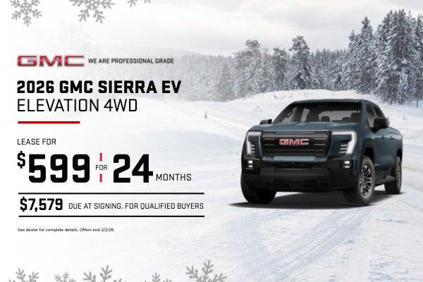 2026 GMC Sierra EV Elevation 4WD