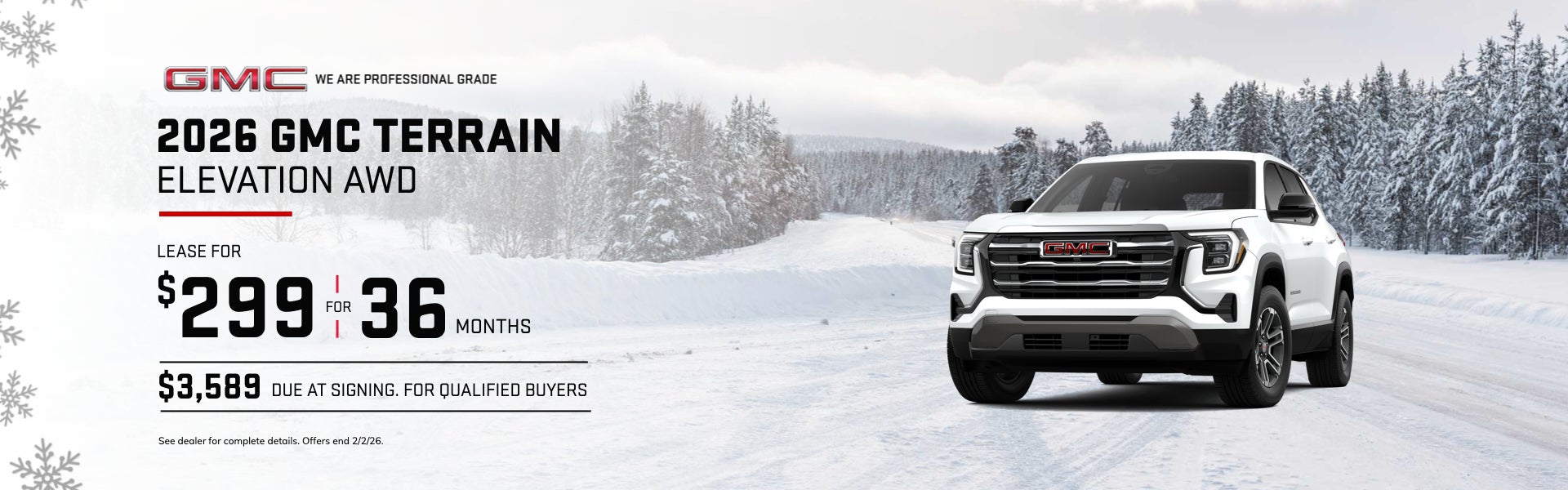 2026 GMC Terrain Elevation AWD