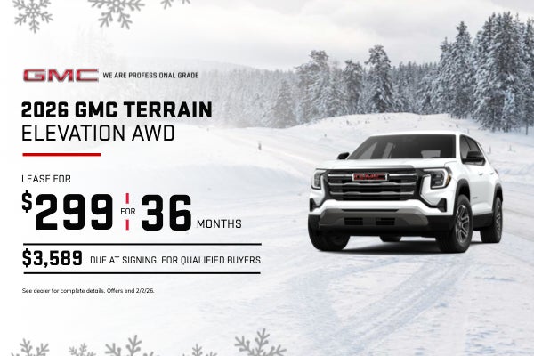 2026 GMC Terrain Elevation AWD