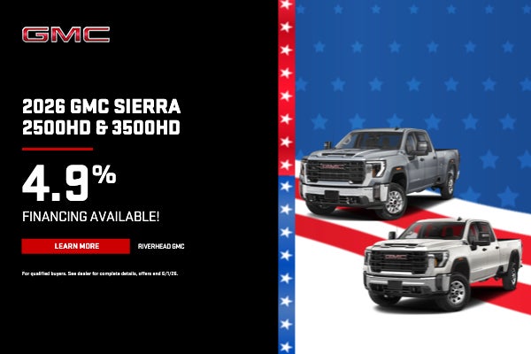 2026 GMC Sierra 2500HD & 3500HD | 4.9% FINANCING AVAILABLE!